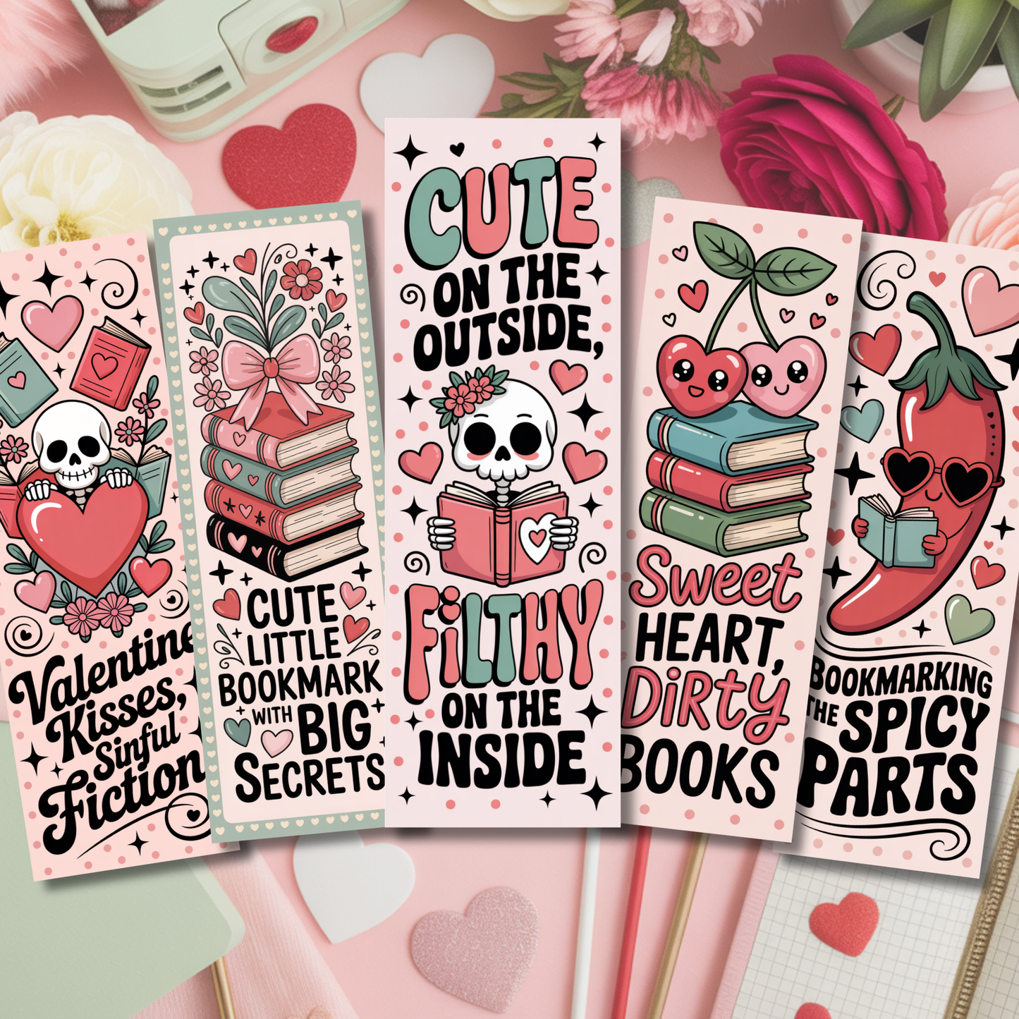 Valentine's Day Smut Bookmarks