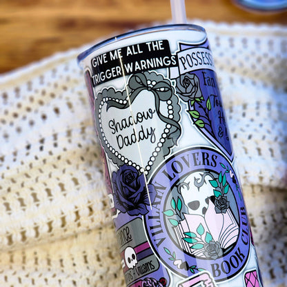 Dark Romance Collage Tumbler