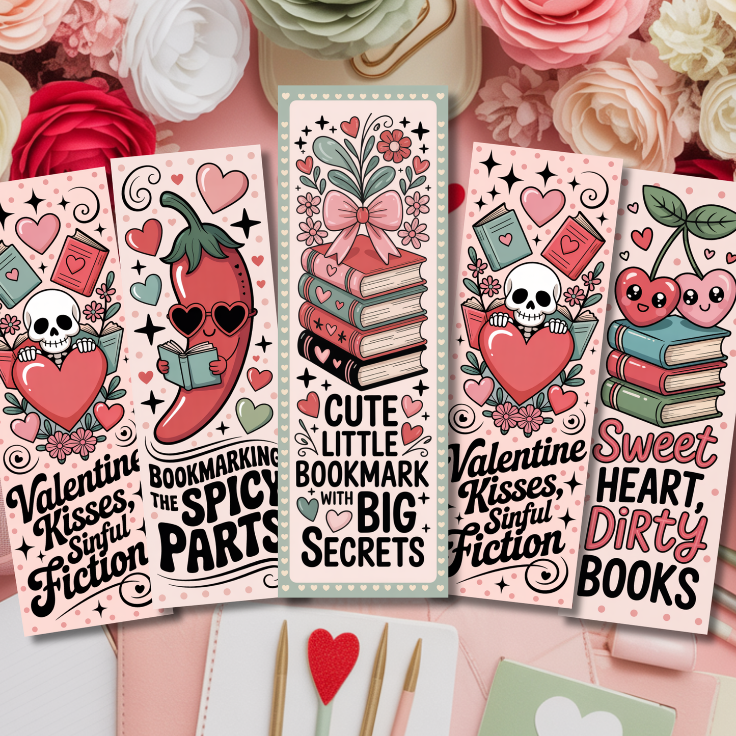 Valentine's Day Smut Bookmarks