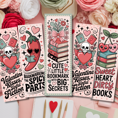 Valentine's Day Smut Bookmarks