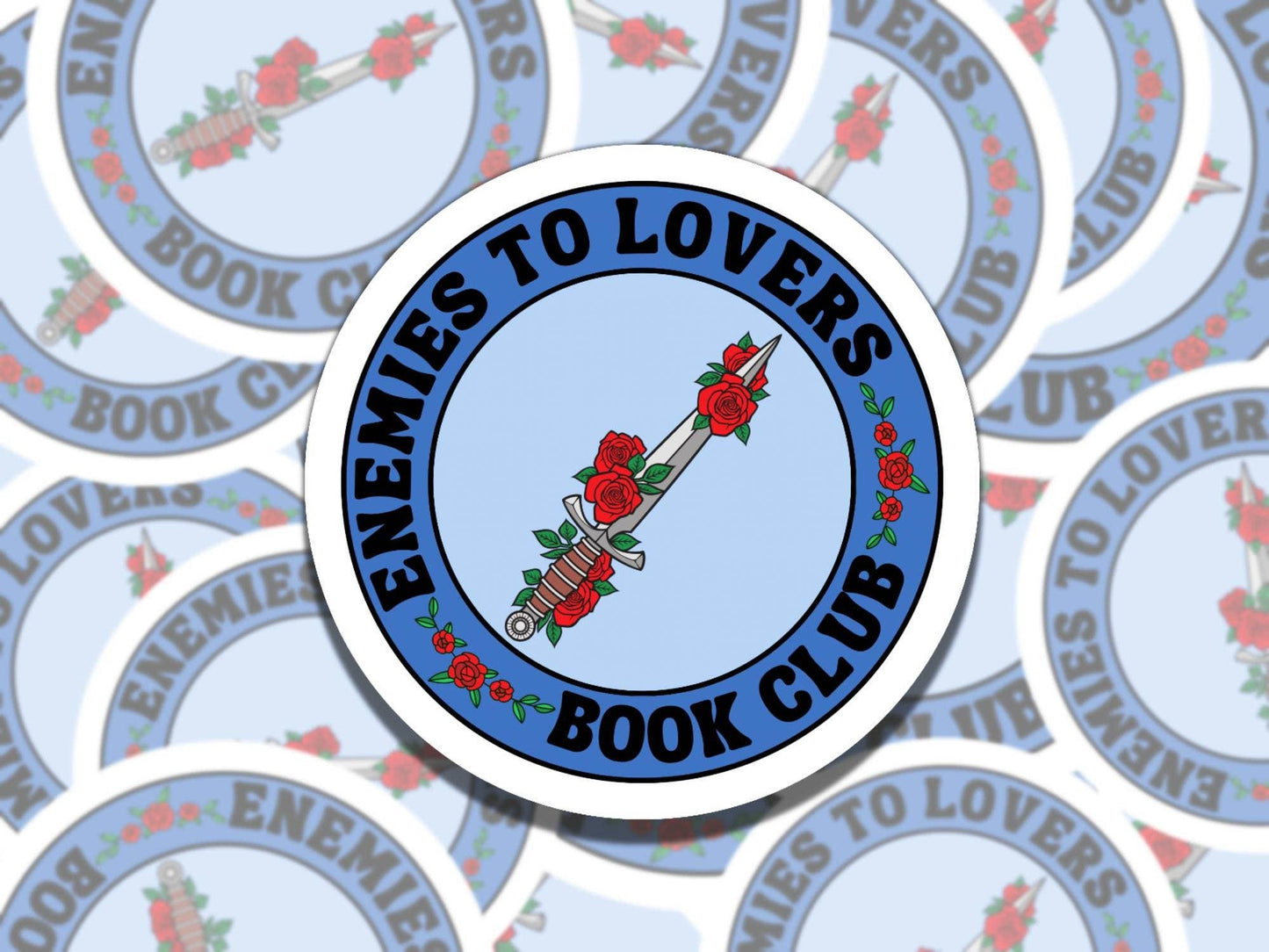 Enemies to Lovers Book Club Sticker