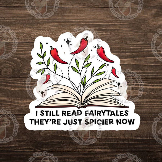 Spicy Fairytales Bookish Smut Romance Sticker
